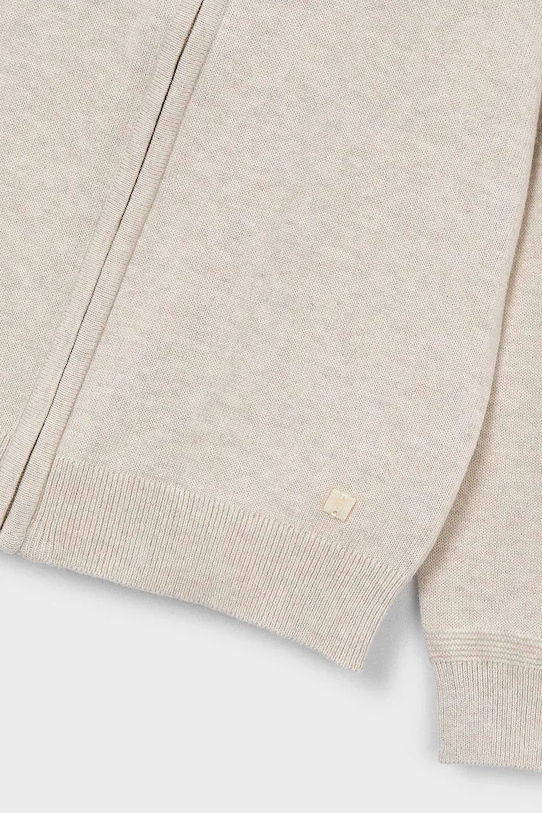 Mayoral bluza bawełniana dziecięca beżowy 3382.5B.Mini.PPY2