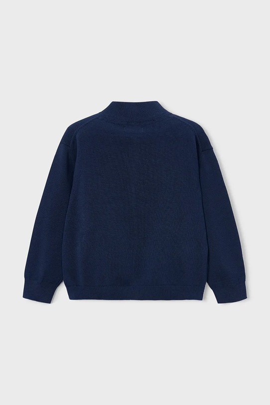 Mayoral bluza bawełniana dziecięca 3382.5B.Mini.PPY2 granatowy SS26