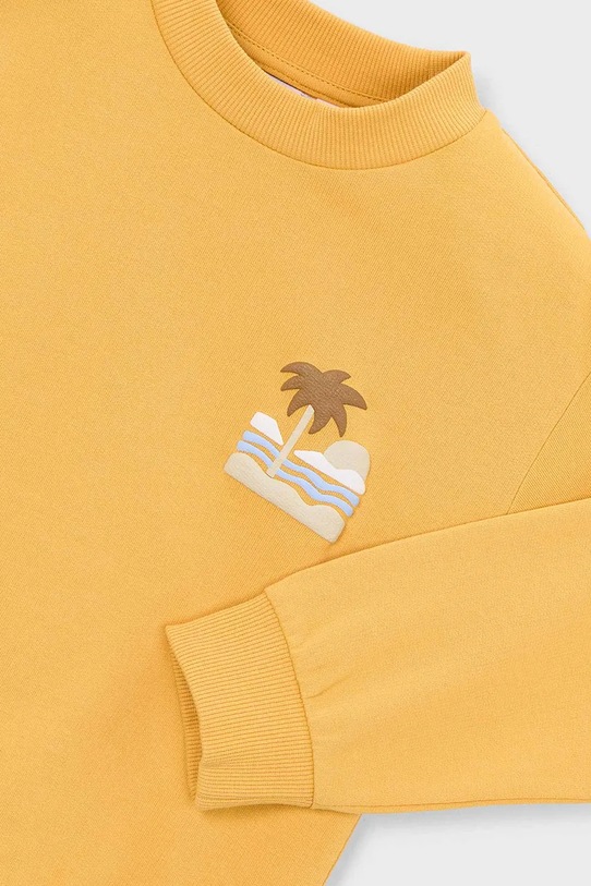 Mayoral bluza dziecięca żółty 3434.5D.Mini.PPY2