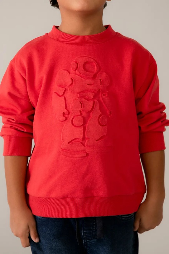 Mayoral bluza dziecięca 3434.5D.Mini.PPY2 czerwony