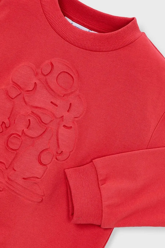 Mayoral bluza dziecięca czerwony 3434.5D.Mini.PPY2