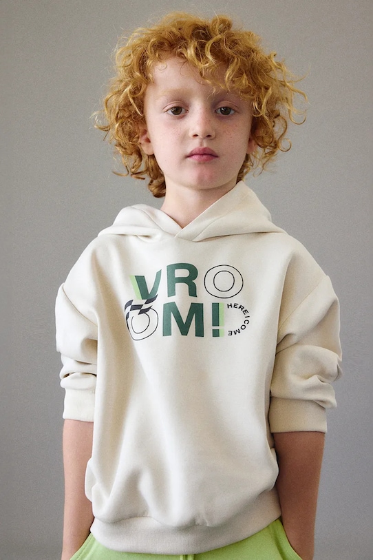 Παιδική μπλούζα Mayoral εμπριμέ μπεζ 3435.5G.Mini.PPY2