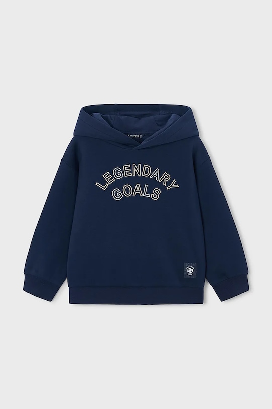 Дитяча кофта Mayoral з капюшоном темно-синій 3435.5G.Mini.PPY2