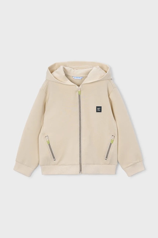 Детски суичър Mayoral 3442.5G.Mini.PPY2 бежов SS26