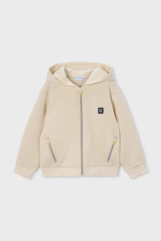 Детски суичър Mayoral 3442.5G.Mini.PPY2 бежов SS26