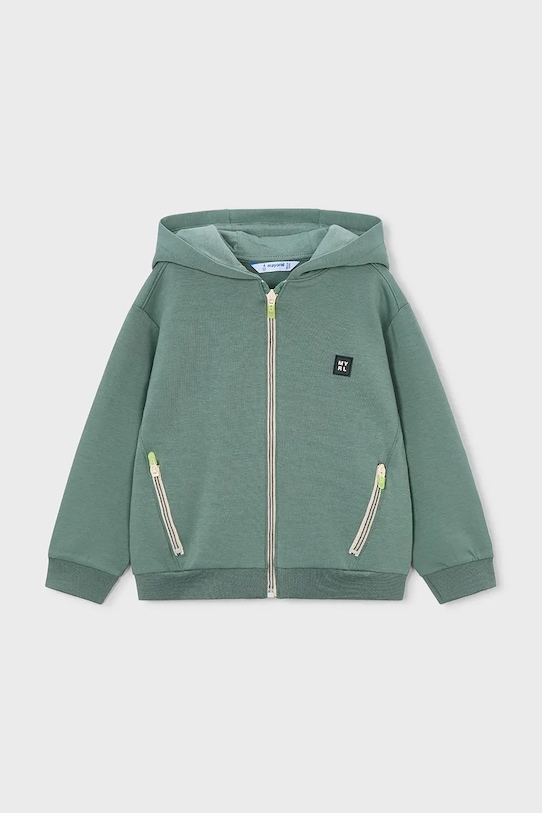 Dječja dukserica Mayoral 3442.5G.Mini.PPY2 zelena SS26