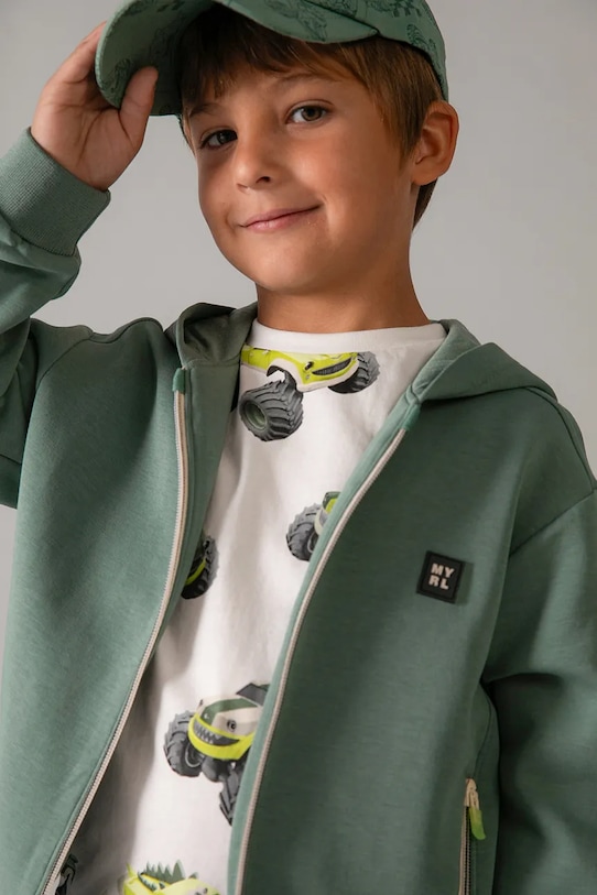 Dječja dukserica Mayoral 3442.5G.Mini.PPY2 zelena