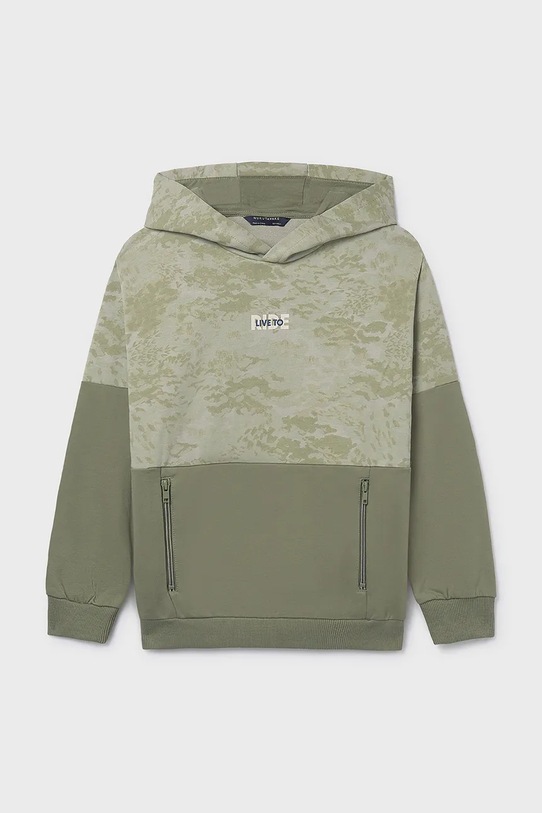 Παιδική μπλούζα Mayoral με ελαστάν πράσινο 6411.7D.Junior.PPY2