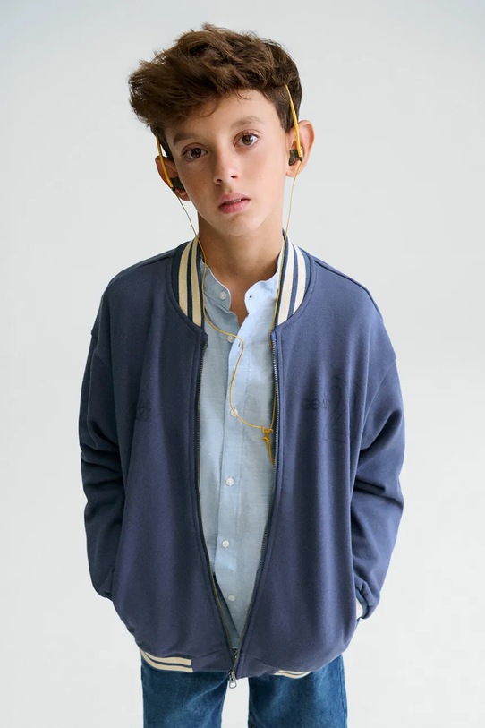 Mayoral bluza dziecięca pozostałe granatowy 6416.7C.Junior.PPY2