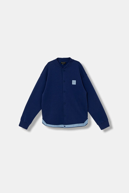 Emporio Armani bluza dziecięca z elastanem niebieski EB000997.AF10126