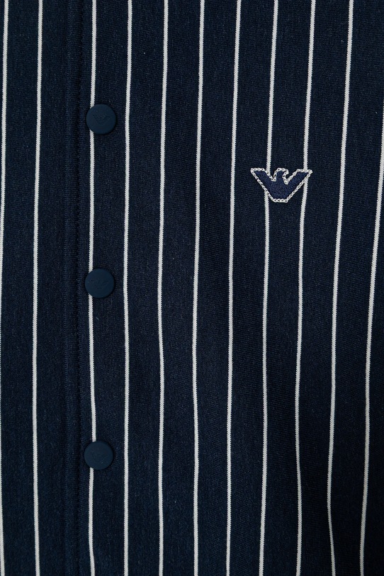 Chłopiec Emporio Armani bluza bawełniana dziecięca EB001002.AF21874 granatowy
