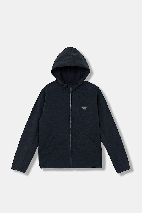 Emporio Armani bluza dziecięca wzorzyste granatowy EB001003.AF20698