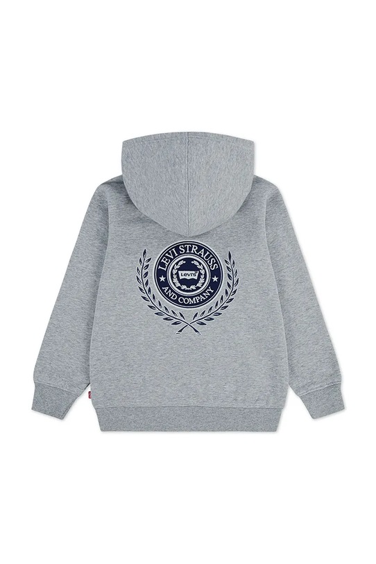 Αγορίστικα Παιδική μπλούζα Levi's MODERN CREST HOODIE 8EP587 γκρί