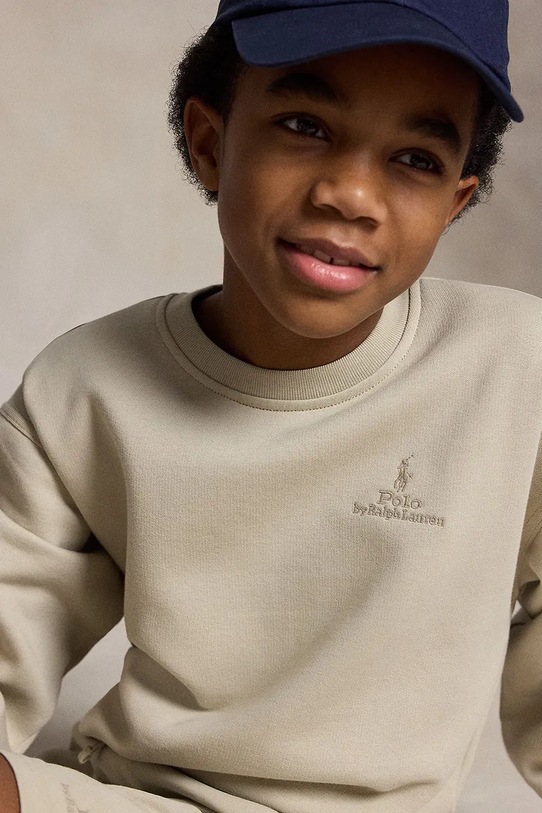 Dětská mikina Polo Ralph Lauren 323A12265001 béžová