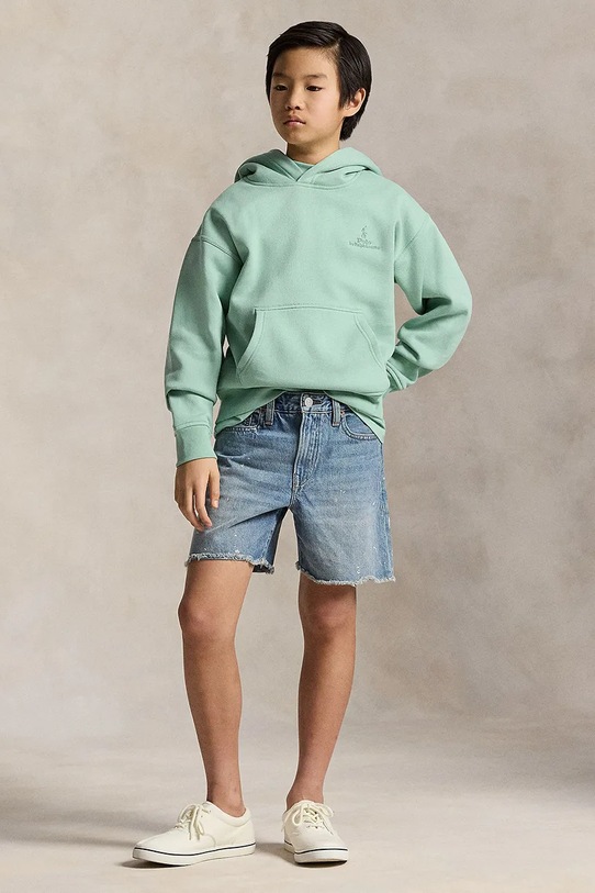 Дитяча кофта Polo Ralph Lauren бірюзовий 323A12273002