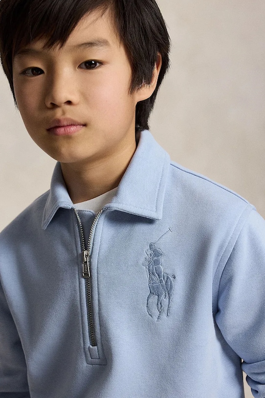 Polo Ralph Lauren bluza dziecięca z bawełną 323A12288001 niebieski