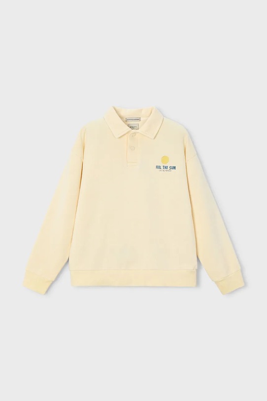 Dječja dukserica Mayoral 6422.7H.Boston.PPY2 zlatna SS26