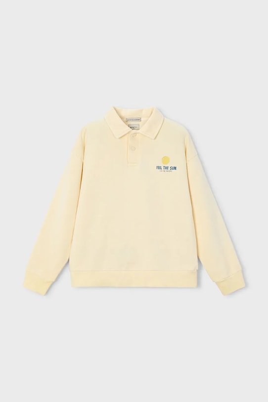 Dječja dukserica Mayoral 6422.7H.Boston.PPY2 zlatna SS26