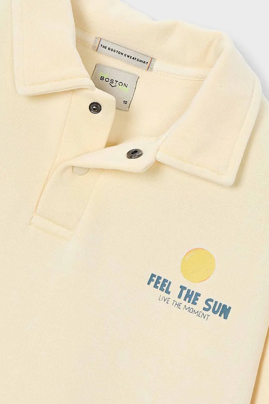 Dječja dukserica Mayoral zlatna 6422.7H.Boston.PPY2