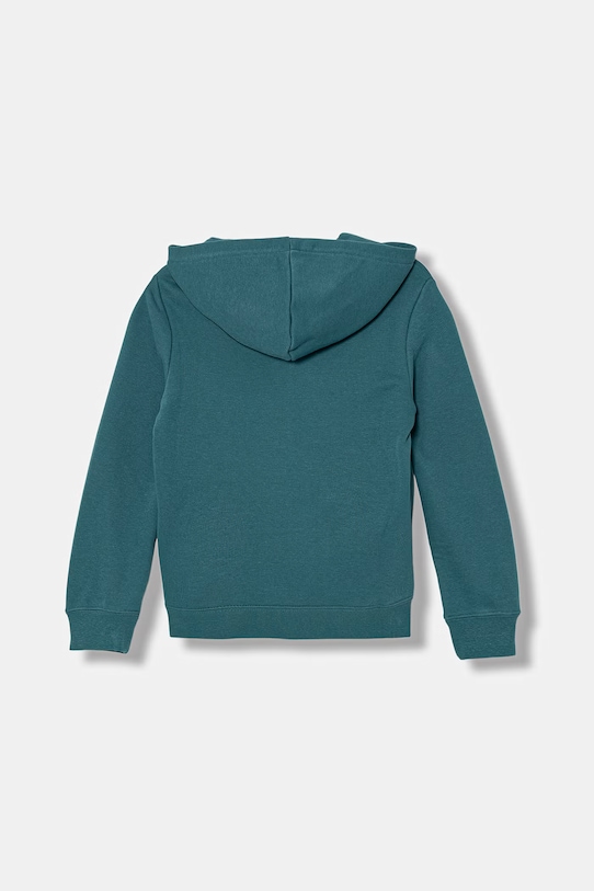 Puma bluza z kapturem dziecięca ESS No. 1 Logo 684909.PPY2 turkusowy SS26