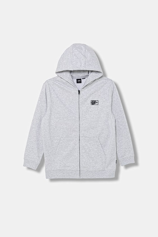 Detská mikina Vans melanž sivá VN000RBN1QI1