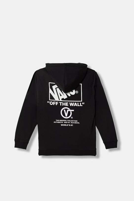 Vans bluza dziecięca z kapturem czarny VN000TDVY281