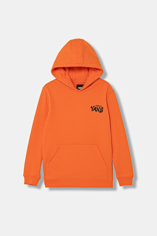 Detská bavlnená mikina Vans VN000VY6FLM1 oranžová SS26