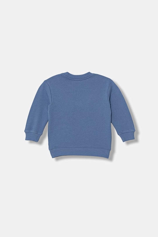 United Colors of Benetton bluza bawełniana dziecięca 3J70G10LJ.P.Stagionale niebieski SS26