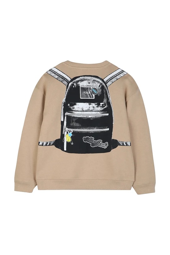 Παιδική βαμβακερή μπλούζα Marc Jacobs W60798.86.108 μπεζ SS26
