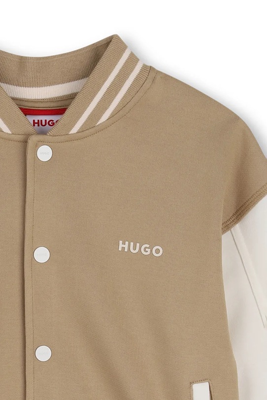Dětská mikina HUGO béžová G01003.114.150