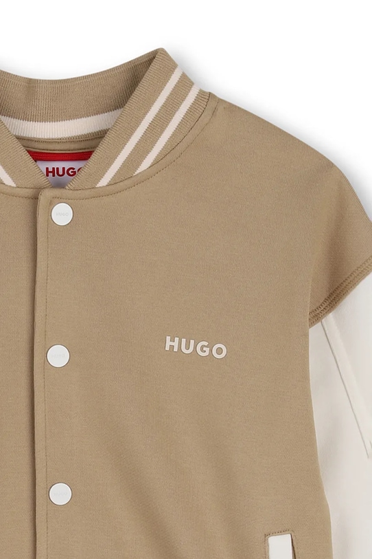 Dětská mikina HUGO béžová G01003.114.150