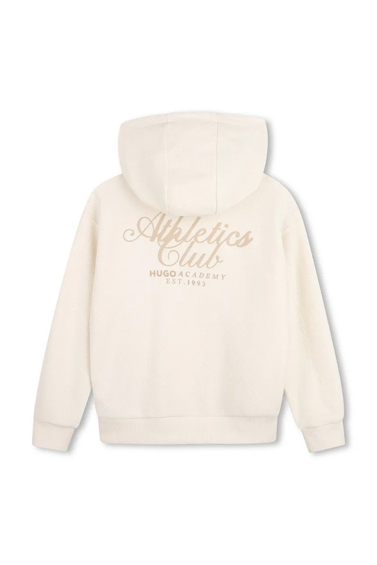 Мальчик Детская хлопковая кофта HUGO G01012.114.150 бежевый