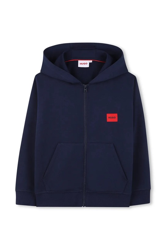 Детская кофта HUGO с капюшоном тёмно-синий G01181.162.174