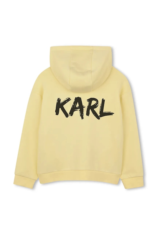 Dječaci Dječja dukserica Karl Lagerfeld Z31089.162.174 zlatna