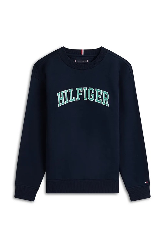 Tommy Hilfiger bluza dziecięca bawełniana KB0KB10404.116.122.PPY2 granatowy SS26