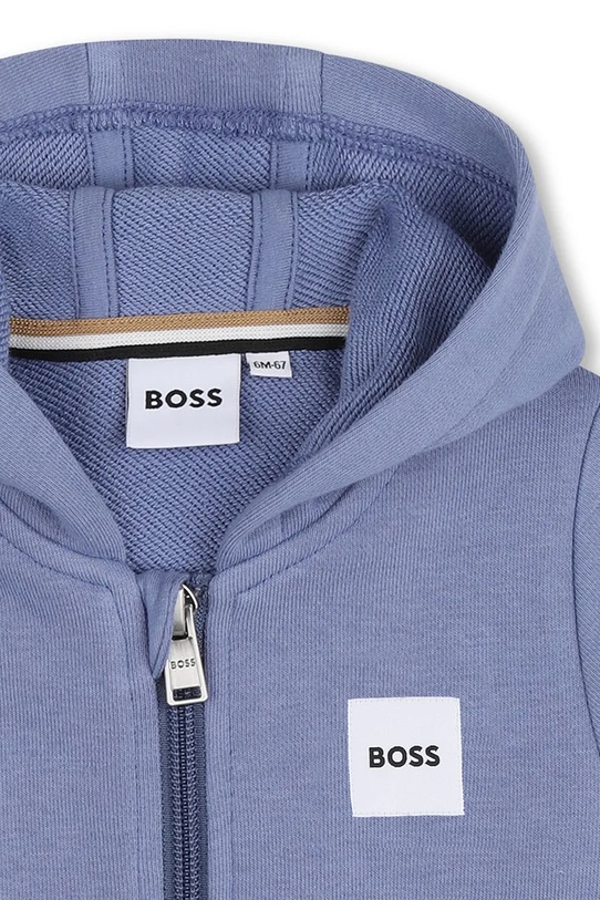 Chlapec Mikina pre bábätká BOSS J52866.86.94 fialová