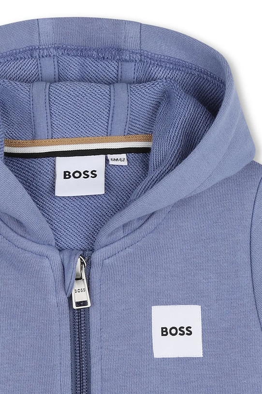 Chlapec Mikina pre bábätká BOSS J52866.86.94 fialová