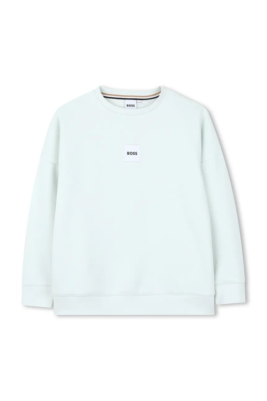Παιδική μπλούζα BOSS J52965.114.150 τιρκουάζ SS26