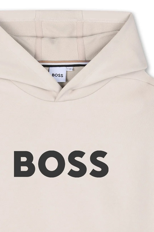 Dječja dukserica BOSS bež J52969.102.108