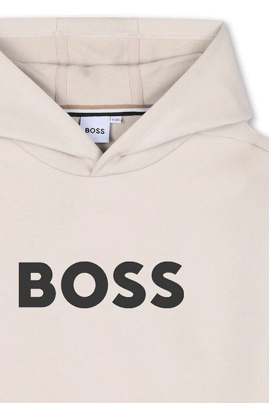 Detská mikina BOSS béžová J52969.114.150