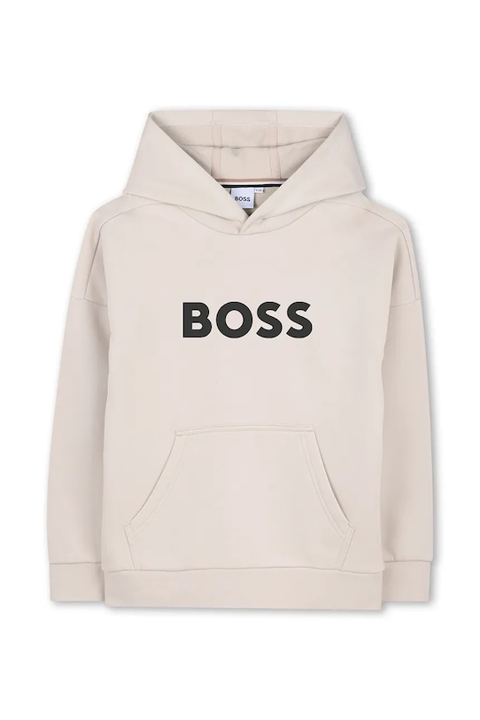 Παιδική μπλούζα BOSS J52969.162.174 μπεζ SS26