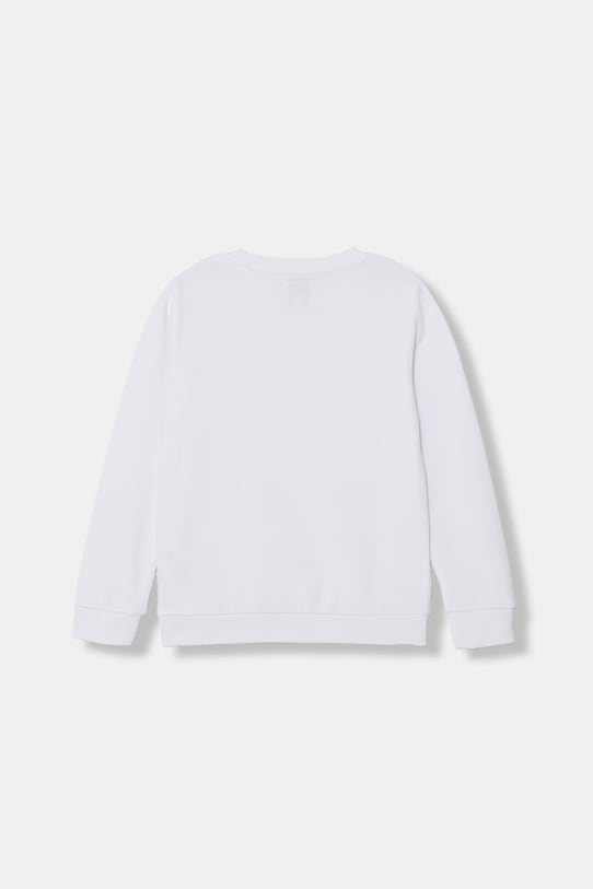 Guess bluza dziecięca bawełniana N6GQ04.KA6R4.PPY2.M biały SS26