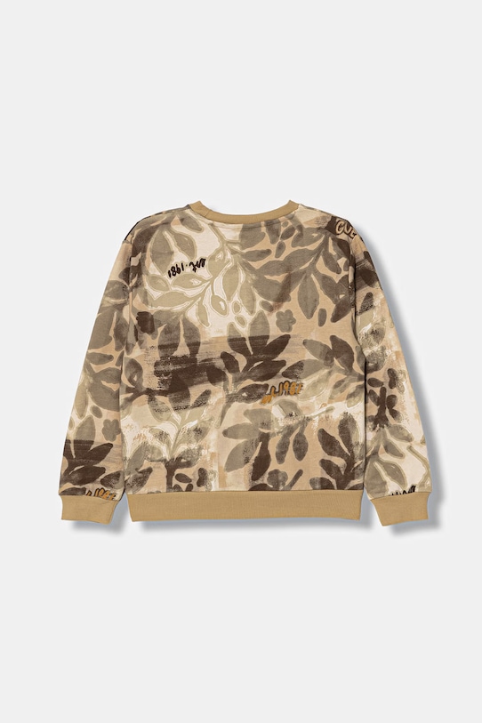 Παιδική βαμβακερή μπλούζα Guess L6GQ00.KA6R4.PPY2.M μπεζ SS26