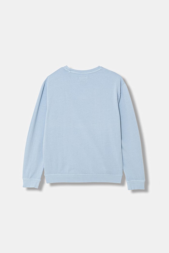Guess bluza dziecięca bawełniana L6GQ01.KA6R4.PPY2.M niebieski SS26