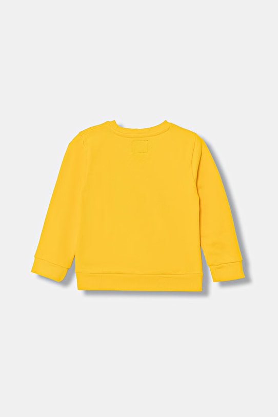 Детски памучен суичър Guess N6GQ02.KA6R4.PPY2.M оранжев SS26