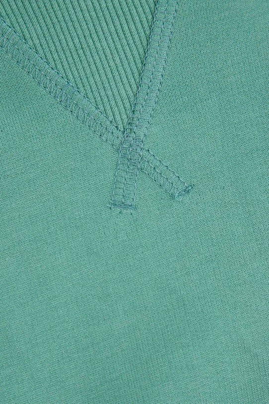 Детски памучен суичър Coccodrillo тюркоазен WC6132101VBA