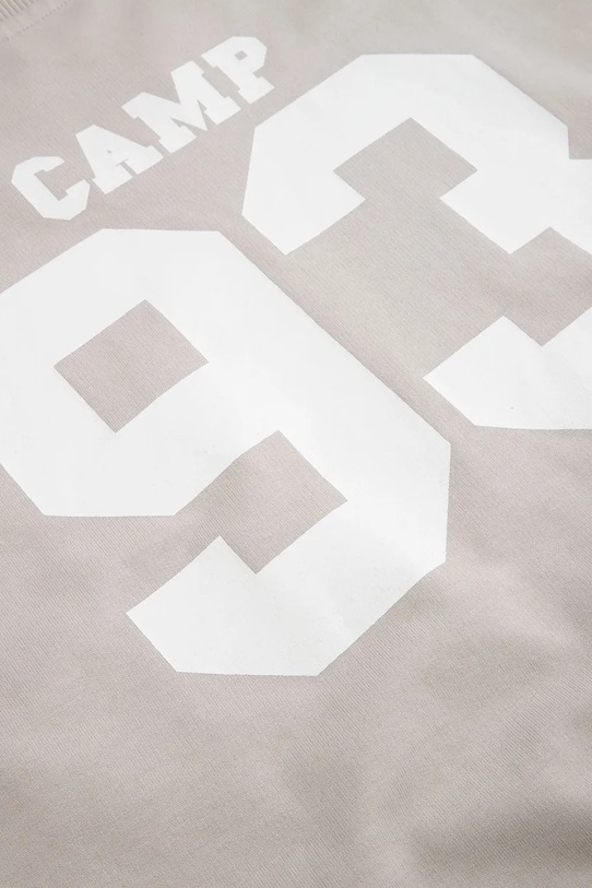 Детски памучен суичър Coccodrillo сив WC6132101VBA