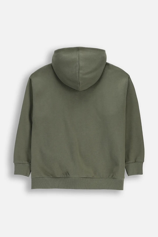 Детски суичър Coccodrillo WC6132401VBA тюркоазен SS26