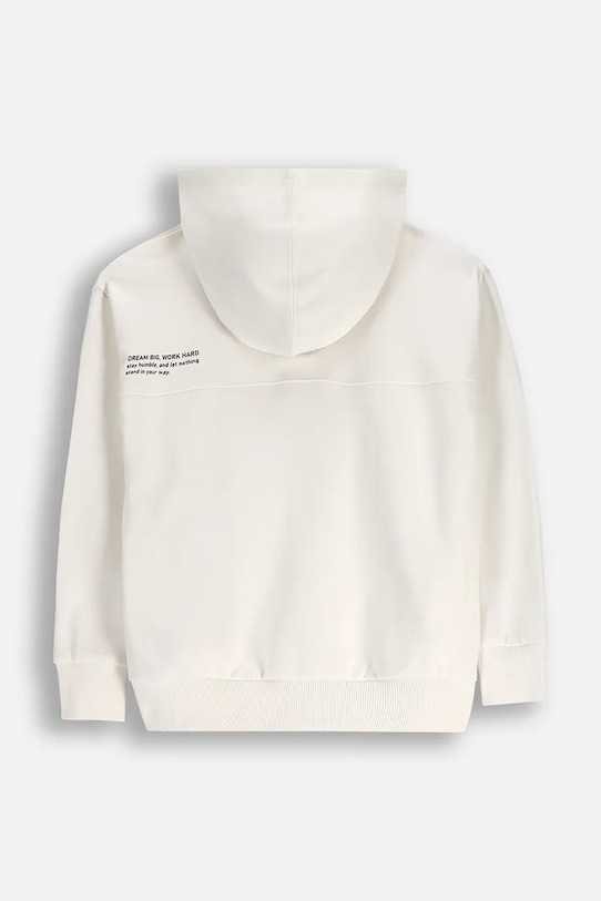 Детски суичър Coccodrillo WC6132301NBJ бежов SS26