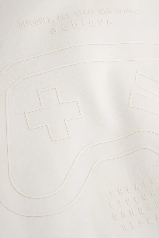 Детски суичър Coccodrillo бежов WC6132301NBJ